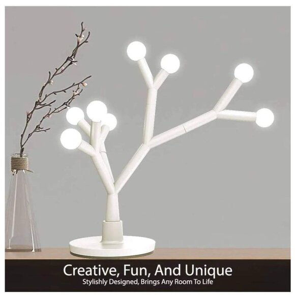 ⭐ Whimsical Table/ Desk Tree Branch Lamp - Picture 1 of 10